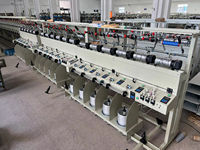 Machine à doubler et à tordre les fils pour TFO, machine à tordre deux pour un, machine de rembobinage pour fils de coton, de laine, de polyester et synthétiques