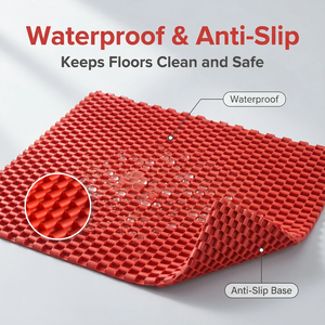 30x45cm Fabrik-Bestseller Rutschfeste Langlebige Leicht zu Reinigende Wasserabweisende Katzenstreu-Matte - Product Image 4