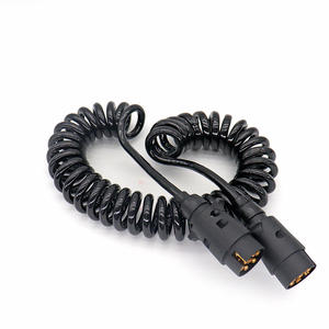 Cable en espiral para remolque de 7 vías, Cable de alambre para bobina de remolque, Cable eléctrico Suzi para vehículo, coche, camión - Product Image 6