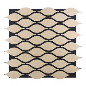 Panneau acoustique en bois <span class=keywords><strong>de</strong></span> forme unique pour l'insonorisation, la réduction du <span class=keywords><strong>bruit</strong></span>, la décoration murale moderne, le bureau à domicile, l'absorption acoustique du studio - Product Image 2