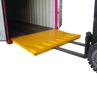 Rampe de conteneur robuste pour le chargement et le déchargement de produits lourds / Pièces de rampe de conteneur pour chariot élévateur