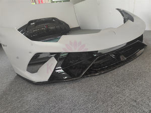Pare-chocs avant et arrière en Fiber de carbone à grain forgé de style P pour <span class=keywords><strong>Lamborghini</strong></span> LP610 Kit de carrosserie - Product Image 4
