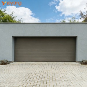 Porta da Garage Automatica Sezionale in Acciaio di Lusso 16x7, Isolata e Moderna, a Prezzo Competitivo - Product Image 1
