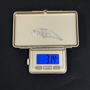 Señuelo de Pesca Artificial de Plástico Duro sin Pintar, 46mm, 3.1g, Hundimiento Lento, Tipo Minnow, para Pesca de Lucio y <span class=keywords><strong>Trucha</strong></span> - Product Image 4