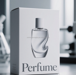 Luxury Custom Logo 30ml Cosmetic Essential Oil Gift <b>Box</b> High-End Paper Cardboard Perfume Packaging Sponge for Eye Cream Other - Product Image 2