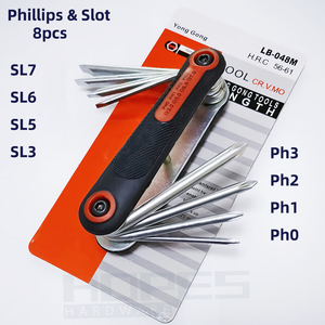 Pocketable Folded 8pcs Hex Allen <strong>Torx</strong> Phillips Slot Key <strong>Set</strong> <strong>Wrench</strong> Spanner Popular Assembly Repair Hand Tools Kit <strong>Wrench</strong> - Product Image 4