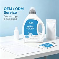 Détergent à lessive liquide super concentré 2,43 L, 110 lavages, parfum linge propre, détergent ménager, OEM ODM, marque privée