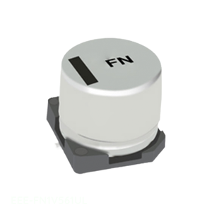 Distribuidor Autorizado de Condensadores de Montaje Superficial CAP ALUM 560UF 20% 35V SMD 560 uF EEE-FN1V561UL - Product Image 1