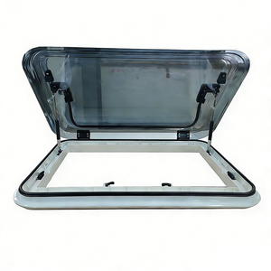Prix d'usine Fenêtre de toit <span class=keywords><strong>pour</strong></span> camping-car 800x500mm avec cadre en aluminium et moustiquaire - Product Image 1