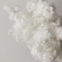 Vente directe usine – Filament creux conjugué en polyester recyclé siliconé pour béton, en peluche tridimensionnelle