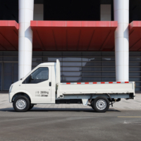 Nouveau mini camion électrique de cargaison de fabricant original de Gonow pour la livraison de logistique camion de châssis adapté aux besoins du client
