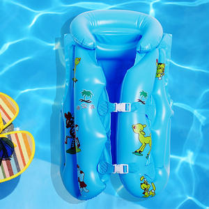PVC infantil terno de natação inflável colete salva-vidas crianças flutuabilidade colete - Product Image 3