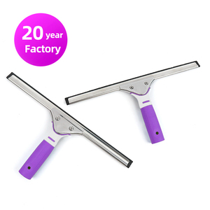 Màu Tím gương kính làm sạch cửa sổ giống cây chổi linh hoạt làm sạch thiết lập cho sàn cửa sổ làm sạch với <span class=keywords><strong>Carry</strong></span> 14inch thép không gỉ - Product Image 6
