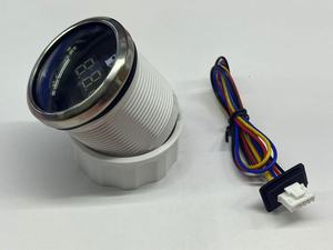 Medidor de Nivel de Combustible Digital LED Verde Dual de 52 mm con Alarma Intermitente 240-33 Ohm - Product Image 2