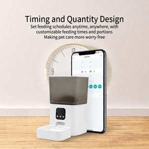 Long Use Automatic Pet Feeder Smart Pet Feeder Safe Food Material Pet Food Dispenser Pet Bowls & Feeders - Product Image 6