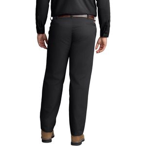 Pantalon de travail personnalisé pour hommes, résistant aux taches, devant plat, noir 31W X 34L pour vêtements de travail - Product Image 5