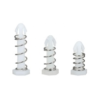 Rivets à ressort SRD en plastique Nylon Hex / Round Head / Flat Head PCB Fan Fixation Heat Sink