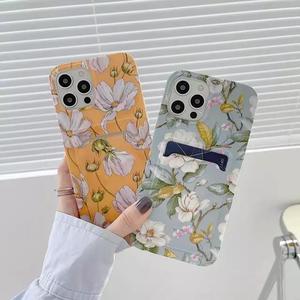 Bolsas y fundas para teléfono móvil con flores Vintage, funda trasera de TPU - Product Image 3