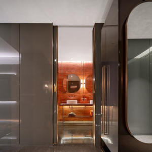 Otomana de Lujo para Hotel, Tapizada en Tela, con Compartimento de Almacenamiento, Uso Versátil, Accesorio para Sala de Estar y Dormitorio - Product Image 3