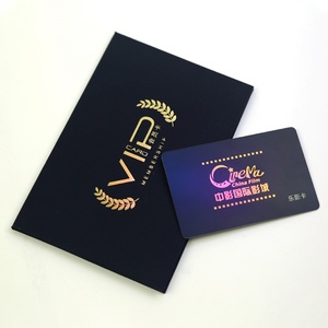 Luxury Business Custom PVC Gift Cards Movie <b>Plastic</b> VIP Membership Card - Product Image 4