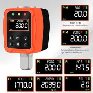 Convertidor de Llave Dinamométrica Digital de 7.4-147.5 Ft-lb/10-200 Nm, Adaptador de Torque Digital de 1/2'' - Product Image 5