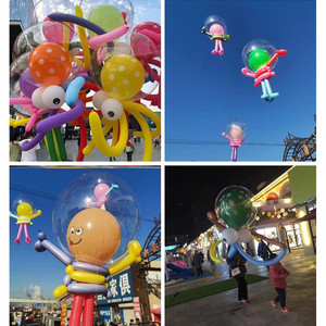 Inflatable <b>Balloons</b> Latex <b>Decorative</b> Floating Octopus Balls Party <b>Decoration</b> - Product Image 5