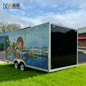 Camion de restauration rapide 5m, Kiosque à glaces, Camion à jus, Camion de restauration économique, Remorque alimentaire entièrement équipée, Camion à limonade - Product Image 3