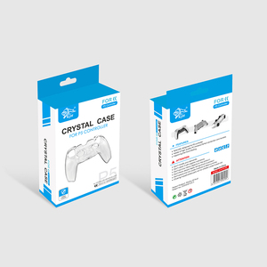 KJH custodia rigida in cristallo trasparente per PS5 Controller di gioco accessori per Sony <span class=keywords><strong>PlayStation</strong></span> 5 Controller custodia di protezione - Product Image 6