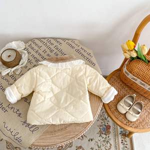 Engenepapa Unisex cappotto invernale per <span class=keywords><strong>neonato</strong></span> in cotone massiccio Cardigan in pizzo per bambini o ragazza giacca per <span class=keywords><strong>neonato</strong></span> - Product Image 5