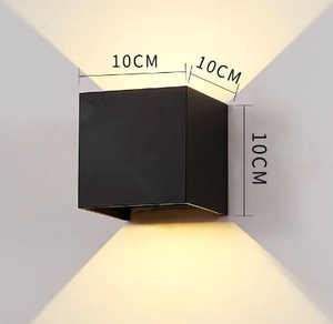 Benory 24V Arriba/Abajo Luces de pared Loxone Knx Dali Dmx Pwm Zigbee Iluminación inteligente RGBW Dual White Cct IP65 Lámpara de pared Led para exteriores - Product Image 2