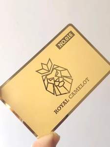 Tarjetas de Visita Modernas de Metal Mate con Logotipo de Marca Personalizado en 3D y Grabado Láser de Información - Product Image 1