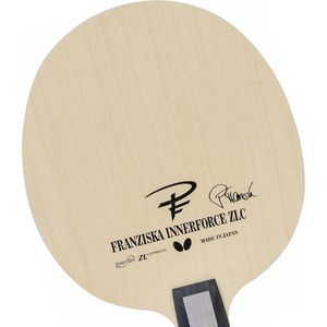 Raquette de tennis de table professionnelle en bois et fibre de carbone Franziska pour Inner Force pour le jeu offensif au shakehand - Product Image 4