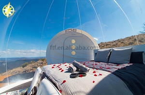 Tenda Ovale Gonfiabile Waterhan per Esterni, Trasparente, a Bolla di Cristallo, Impermeabile, Ecologica, Leggera, per Tutte le Stagioni 2 - Product Image 4