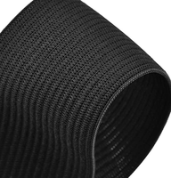Banda elástica de costura, banda ancha de 3/4 pulgadas, elástica de punto de alta elasticidad para cintura de costura