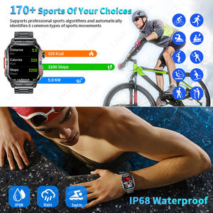 Montre connectée LIGE BWGTH3 (7 jours) avec GPS, suivi d'activité, boussole, fonction d'appel, lampe de poche, commande vocale IA, compatible Android et iOS - Product Image 5