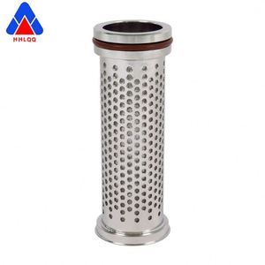 Cartucho de filtro de molino de carbón de malla de alambre de acero inoxidable de alta resistencia elemento de filtro de aceite personalizado de acero inoxidable plisado - Product Image 4