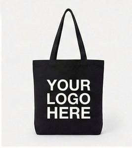 กระเป๋าผ้าแคนวาสพิมพ์โลโก้ตามสั่ง แบบคลาสสิก เป็นมิตรกับสิ่งแวดล้อม ทำจากผ้าฝ้ายธรรมชาติ ซักได้ ใช้ซ้ำได้ เหมาะสำหรับใส่ของช้อปปิ้งหรือสะพายไหล่ ใช้เป็นของแจกได้ - Product Image 4