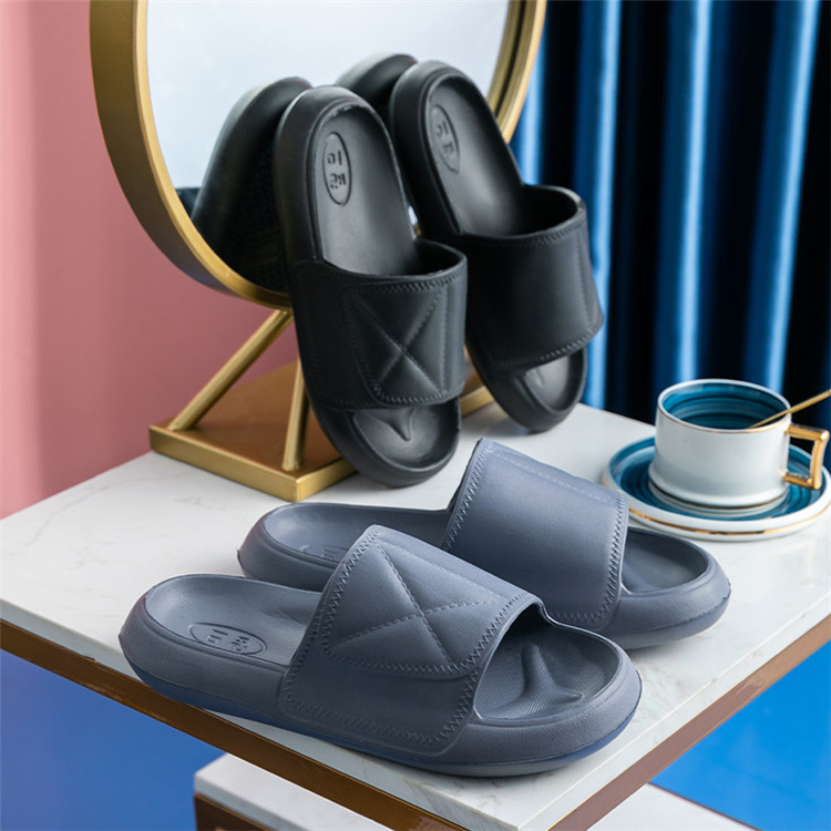 Men Women Non-Slip Platform Slippers Flat EVA Thick Sole Sandals Shoes Slides Shoes Slippers