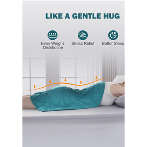 Coussin de refroidissement à double face à motif de feuille pour toutes <span class=keywords><strong>les</strong></span> saisons Couverture de voyage pondérée multifonctionnelle et apaisante - Product Image 5