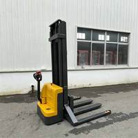 Gerbeur électrique compact hydraulique 1 tonne CE pour entrepôt d'usine de chaussures