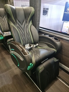 Asientos Aero de Lujo para Autobuses Volvo, Mercedes-Benz, <span class=keywords><strong>Setra</strong></span>, Scania, Van Hool, Materiales Impermeables de Tela/Cuero/Cuero Sintético, Seguros - Product Image 2