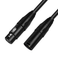 Offre Spéciale câble de Microphone XLR 3pin de haute qualité câble XLR vers XLR câble équilibré avancé mâle vers femelle connecteur de câblage Audio