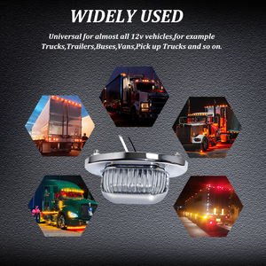 Nouveau WTTG <span class=keywords><strong>AMECA</strong></span> Certifié Feu de plaque d'immatriculation LED pour camion pour montage universel avec garantie d'un an - Product Image 5