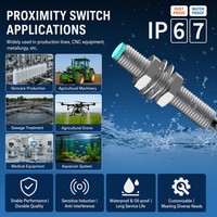 Capteur photoélectrique capacitif anti-corrosion WTX IP67 de haute qualité à bas prix, série WTX-CP, sortie NPN/PNP 10-30V DC