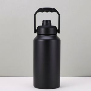 Bouteille d'eau de camping 64 oz en acier inoxydable, seau à glace isotherme sous vide, thermos portable 128 oz - Product Image 2