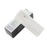 Capteur de vibration portable filaire DC 9-16V ABS pour détection de porte/fenêtre, alarme NO/NC, sécurité domestique, utilisation incendie, portée 0,5-3,5m Ansky