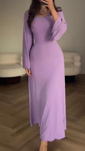 Nouveautés Robes à manches longues pour femmes Manches évasées Robe d'affaires d'automne - Product Image 5