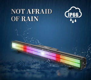 IP66 impermeable LED Barra de luz estroboscópica RGB Disco <span class=keywords><strong>DJ</strong></span> fiesta luces de escenario al aire libre impermeable iluminación de escenario - Product Image 1