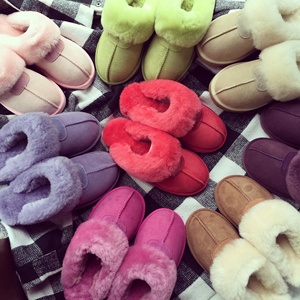 Uggs, botas de nieve de invierno, pantuflas de casa, pantuflas de Tasman de fondo grueso de Cachemira cálida para mujer - Product Image 1