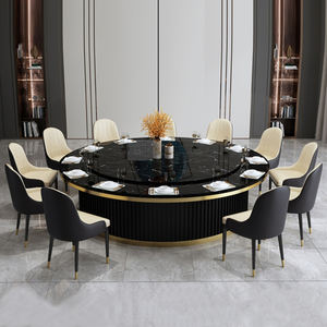 <span class=keywords><strong>Grande</strong></span> <span class=keywords><strong>table</strong></span> ronde électrique pour <span class=keywords><strong>20</strong></span> <span class=keywords><strong>personnes</strong></span>, plaque de roche rotative, <span class=keywords><strong>table</strong></span> pour hot pot dans une salle privée d'hôtel et de club - Product Image 5